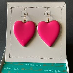 Stella & Dot Amore Enamel Earrings